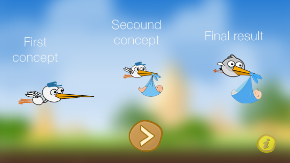 Illustrations, Storky - Design phases